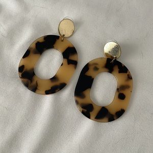 Tortoise Shell Earrings